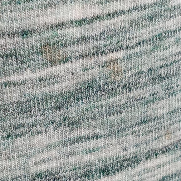 Danskin sage white and gray long sleeve asymmetrical athletic/ Leisure wear top - Picture 11 of 12